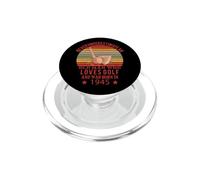 Golfistas Cumpleaños Nacido en 1945 Bola de Golf Golf PopSockets PopGrip para MagSafe