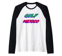 Golfo de México EST. 1550 | Mexican Political Camiseta Manga Raglan