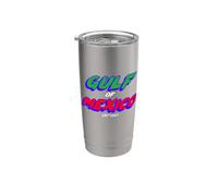 Golfo de México est. 1550 | Mexican Political Vaso térmico de acero inoxidable de doble pared
