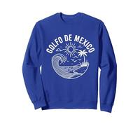 Golfo De México Viva México Golfo de México Souvenir Sudadera, Unisex para Adultos, Azul Real, XXL