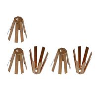 Golfs Adaptador De Eje Cuelas Brasas Golfing Club Accesorios Fáciles Usar para La Mayoría Las Cuñas Espaciador Latón Golf Hierro 5pcs