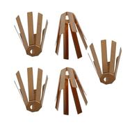Golfs Adaptador Eje Cuelas Brasas Golfing Club Accesorios Fáciles Usar para Mayoría Las Cuñas Espaciadores Latón Eje Hierro 5pcs para Hierro