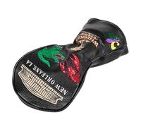 Golfs Headcover Practical Golfs Club Head Covers Easy to Clean PU Leather Driver Headcover für Schutz Golfabdeckungen Fahrer Kopfcovers PU Leder Cover für Clubs