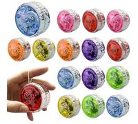 Golgner 15 piezas de luz LED YoYo, plástico Responsive Yoyo, rodamiento de bolas reactivo JoJo, JoJo luminoso, juguete JoJo para principiantes y niños, regalo para fiestas, premios