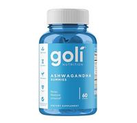 Goli Nutrition, Ashwagandha Gummies con Vitamina D, 60 Gominolas veganas, Sin Gelatina, Testado en Laboratorio, Sin Gluten, Vegetarianas, Sin Soja, Sin OGM