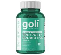 Goli Nutrition Pre + Post + Probióticos - 60 Gomitas