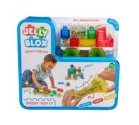Goliat Jelly Blox Vrooom! Kit de camiones | Incluye 35 bloques | Bloques de construccin de nios pequeos y preescolares puede apretar el estira