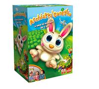 GOLIATH Atrapa el Conejo, Juego de Mesa para niños y niñas a Partir de 4 años, Juego de acción con Conejo y Zanahorias, estimula los Reflejos, Juego para Regalo