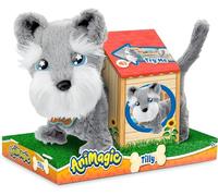 Goliath - ANIMAGIC - Perrito Tilly el Terrier - Peluche Interactiva - Juguete Electrónico Divertido - Camina, Ladra y Mueve la Cola - Para Niños a Partir de 2 Años - Pilas Incluidas