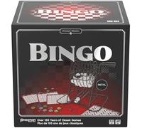 Goliath - Bingo - Juego de Mesa para Adultos y niños a Partir de 6 años - con ábaco de Metal y Bolas numeradas - Cartas y fichas Incluidas - Juego de Azar - 3 + Jugadores