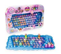 Goliath - CLICKEEZ - Keyboard Mega Pack Serie 3 Bubble Pops Fidget Toy 6+ | Teclado Caja Collector con 12 Keycaps ASMR, 4 Exclusivos, 3 Bases Light-Up, Llavero y Caja para Guardar la Colección Pop