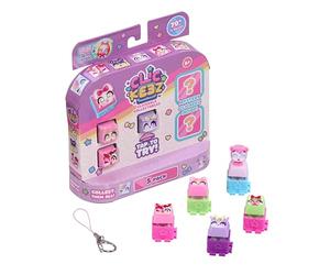 Goliath - CLICKEEZ Multipack - 5 Teclas de Teclado de Juguete Kawaii para Hacer Clic - Tecla Transformable en Llavero - Efecto ASMR - Antiestrés - 70 Personajes Lindos para Coleccionar - Desde 6 años