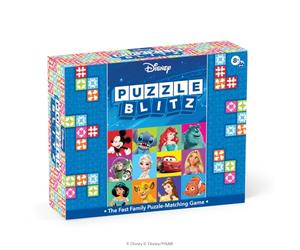 Goliath - Disney Puzzle Blitz - Juego de Mesa Infantil 8+ Años - Juego de Rapidez, Lógica y Observación - 100 Desafíos, 4 Niveles - Puzzle Visual con Bloques y Cartas - Familiar 2 a 4 Jugadores