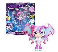 Goliath - FIERCELINGS Deluxe Llavero Neon Bash - muñeca para Personalizar + Llavero - Decora Sus alas, 20 Pendientes de los cuales 2 Son Sorpresa + Strass y Charms - aplicador y Soporte -Desde 6 años