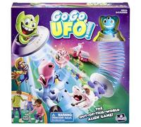 GO GO UFO - Juego de Mesa para Niños a Partir de 6 Años - Atrapa los Animales con tu Platillo Volador - Juego Interactivo de Rapidez y Agilidad - 2 a 6 Jugadores - 10 Min