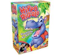 Goliath Hippo Rigolo - Juegos de Mesa para niños - De 4 años - Juego Rigolo - Adivina los Alimentos Que Vas a Robar o Alimentar al Hippo - Atención al Rot - 2 a 4 Jugadores