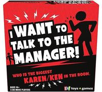 Goliath I Want To Talk To The Manager, Juego de Cartas a Partir de los 14 años, Juego de Fiesta para 3 a 8 Jugadores