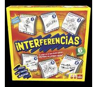 Goliath Interferencias, Juego de Mesa A Partir 8 Años, Divertido y Rápido Juego de Dibujo de 4 a 6 Jugadores, Juegos de Mesa Adulto, Dibuja y Adivina los Conceptos Dibujados