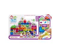 Goliath Jelly Blox Mega 50 Piezas - Una Construcción Sensorial Desde 2 Años | Bloques suaves y de colores para apilar - desarrolla la motricidad fina - compatible con otros sets
