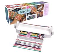 Goliath - LOOPDEDOO - Kit de Pulseras de la Amistad DIY para Niños a Partir de 8 Años - Telar Giratorio Fácil y Divertido - Incluye 12 Hilos de Algodón - Actividad Creativa para Niñas y Niños