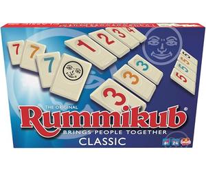 Goliath - RUMMIKUB Original Classic - Juego de Mesa para Adultos y Niños desde 6 Años- Estrategia Numérica- Juguete Educativo para 2-4 Jugadores - Estimula el Razonamiento Lógico- Versión Multilingüe