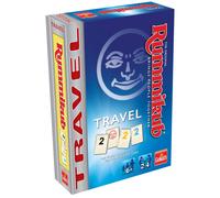 Rummikub Original Edición de Viajes, Juego de Mesa Para Niños a Partir de 6 Años, Juego Estratégico Para Toda la Familia, Juegos de Mesa Para 2-4 Jugadores
