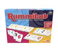 Goliath RUMMIKUB Twist - Juego de Mesa con Números y Letras - Para Ninos A Partir de 7 Años - 2 a 4 Jugadores - Estrategia Familiar - Juego para Viajes y Vacaciones - Diversión y Desafío Mental