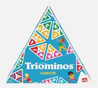 Goliath - Triominos Junior - Juego de Dominós Evolutivo - Juego Educativo para Niños Desde 4 Años - Dominós de 3 Lados - Aprendizaje de Colores, Números y Cálculos - 2 a 4 Jugadores - 20 min