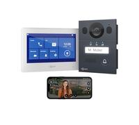 Goliath® Videoportero [Monitor 7"] Portero Automatico con Camara - Videoportero 2 Hilos - Telefonillo con Camara - Video Portero - Resistente al Clima y vandalismo - Empotrada