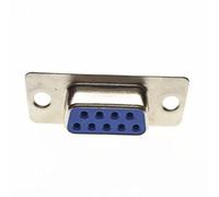 Goliton 10X paralelo RS232 DB9 puerto serie de 9 pines enchufe adaptador de enchufe D-sub de soldadura DB9 COM de la toma