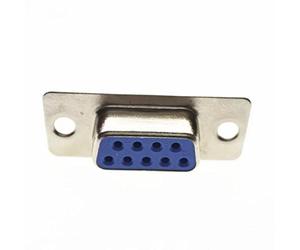 Goliton 10X paralelo RS232 DB9 puerto serie de 9 pines enchufe adaptador de enchufe D-sub de soldadura DB9 COM de la toma