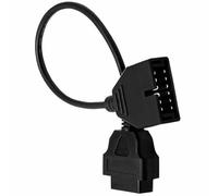 Goliton 12 Pin OBD1 to 16 Pin OBD2 Diagnostic Scanner Convertor Adapter Cable Compatible for GM Daewoo