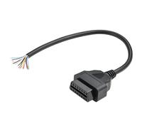 Goliton 16 Pin J1962 OBD OBDII OBD2 Conector hembra Cable de extensión de diagnóstico de coche DIY