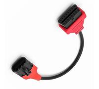 Goliton Adaptador de cable de diagnóstico OBD2 OBDII de 3 pines a 16 pines compatible con SYM Sanyang motocicleta