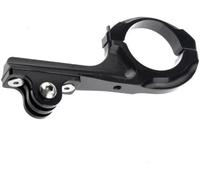 Goliton® Bike Bicycle Motorcycle Aluminum Handlebar Bar Mount Adapter for GoPro HD Hero 2/3 - Black