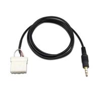 Goliton® Cable AUX de 3,5 mm para conectar Audio AUX Compatible con Mazda Car Player Cable Adaptador (2 Metros de Largo)
