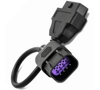 Goliton Cable OBD2 de 8 pines macho a 16 pines para motocicleta, adaptador de diagnóstico OBD, línea de conexión compatible con Polaris ATV Slingshot RZR