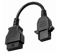 Goliton Cable OBD2 de 8 pines para camión, cables de diagnóstico resistentes compatibles con Volvo
