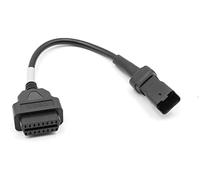 Goliton Moto OBD Adaptador de diagnóstico de 4 Pines Compatible con el Conector Multistrada Moto OBDII DDA Can-Bus