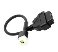 Goliton OBD2 OBDII - Adaptador de Cable de diagnóstico de 4 Pines para Moto Honda
