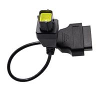 Goliton OBD2 OBDII - Adaptador de Cable de diagnóstico para Motocicletas (16 Pines, 6 Pines, Compatible con Husqvarna)