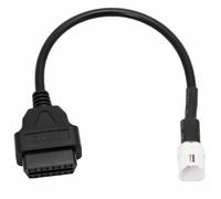 Goliton OBD2 OBDII - Cable de diagnóstico de 4 Pines a 16 Pines, Compatible con la Motocicleta Yamaha Ha Canbus