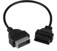 Goliton S-EOLF-NISSAN14P - Adaptador de diagnóstico OBD OBD2 16 Pin Connector para NISSAN 14 Pin, color: Negro