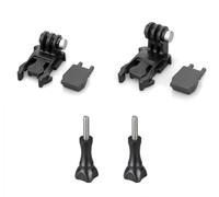 Goliton Soporte Adaptador de Doble cámara Trípode Extensión de aleación de Aluminio Soporte de Doble Cabeza Compatible con GOPRO Hero 11/10 Action Camera ect.