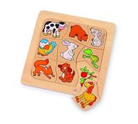 Gollnest & Kiesel - Puzzle de madera de 9 piezas (Handelshaus Gollnest & Kiesel