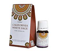 Goloka - Aceite de aroma de salvia blanca californiana (10 ml)