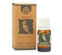 Goloka - Aceite esencial 100% natural para aromaterapia, ambientador, difusor, lámpara de fragancia, humidificador, velas perfumadas y jabones (10 ml, eucalipto)