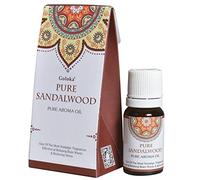 Goloka California Pure Sandalwood - Aceite de aroma (5 unidades, 10 ml)