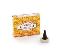 GOLOKA INCIENSO NAG CHAMPA CONOS 4 PACKS DE 10 CONOS (40 CONOS)