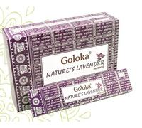 Incienso Goloka Nature's Lavanda 12x15g Nag Champa